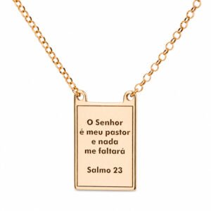 Escapulário em ouro 18k